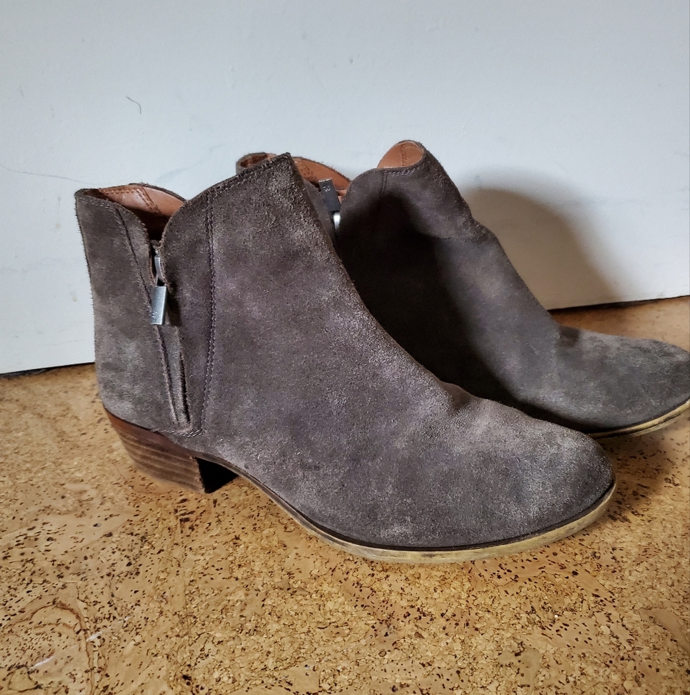 Lucky Brand Brenon Suede Ankle Boot